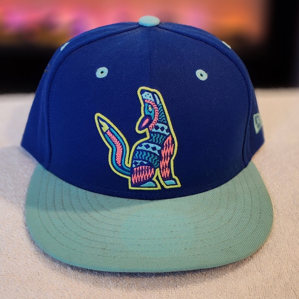 RARE HILLSBORO HOPPS MiLB COPA DE LA DIVERSION NEW ERA 59FIFTY HAT!